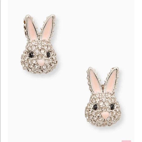 kate spade Jewelry - kate spade Make Magic rabbit stud earrings/NWOT